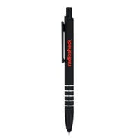 Bolígrafo de aluminio con lápiz táctil negro en punta RadioShack 6301868
